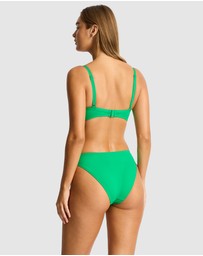 Sea Level Australia - Essentials Edit Cross Front Moulded Underwire Bra