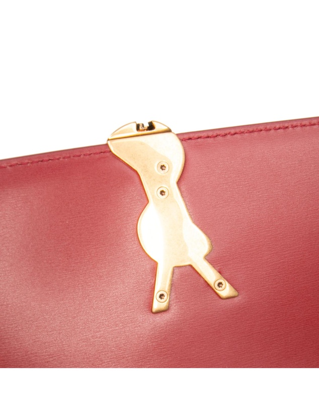Pre-Loved by Azura Reborn - Pre-Loved Medium Calfskin Solferino Satchel In Box