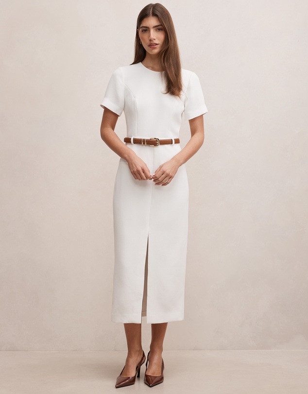 Forever New - Bailee Belted Tailored Midi Dress