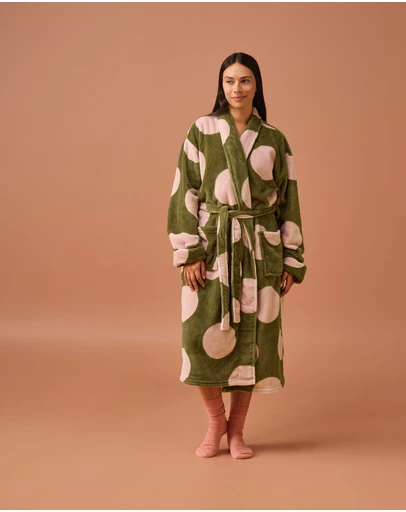 Linen House - Pluto Plush Robe
