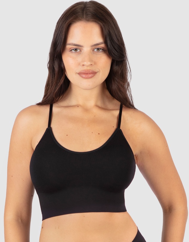 B Free Intimate Apparel - Long Line Spaghetti Strap Bralette (A-B-C-D-DD-E-F) Cup