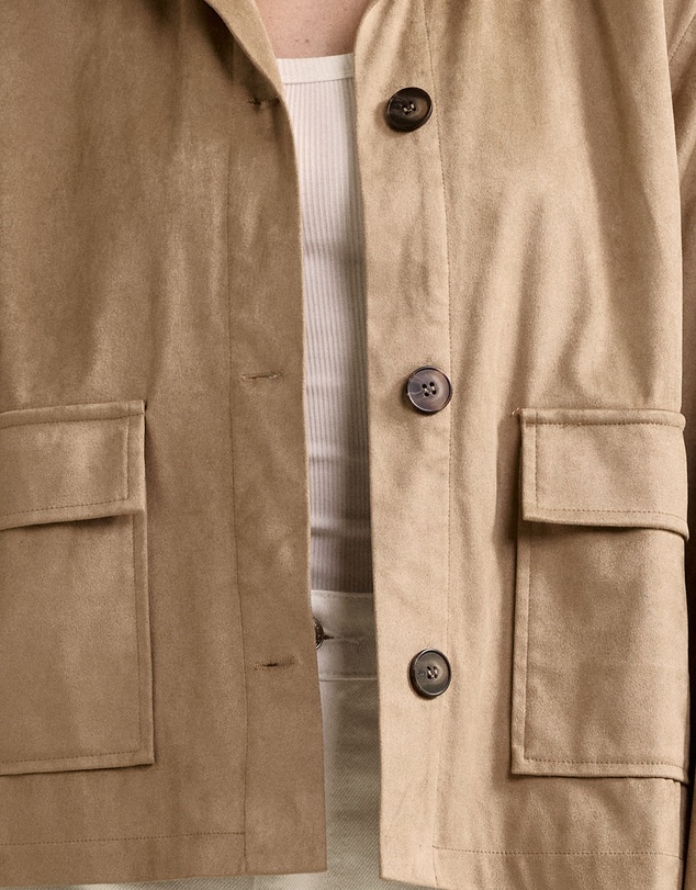 MVN - Faux Suede Jacket
