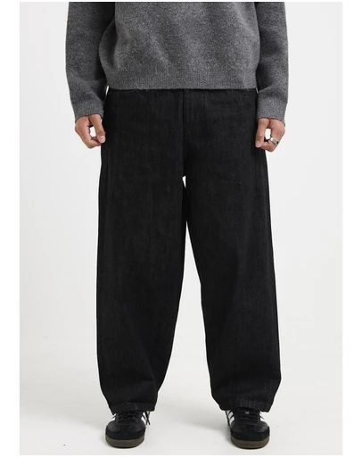 Black Noise White Rain - Raw Selvedge Denim Jeans