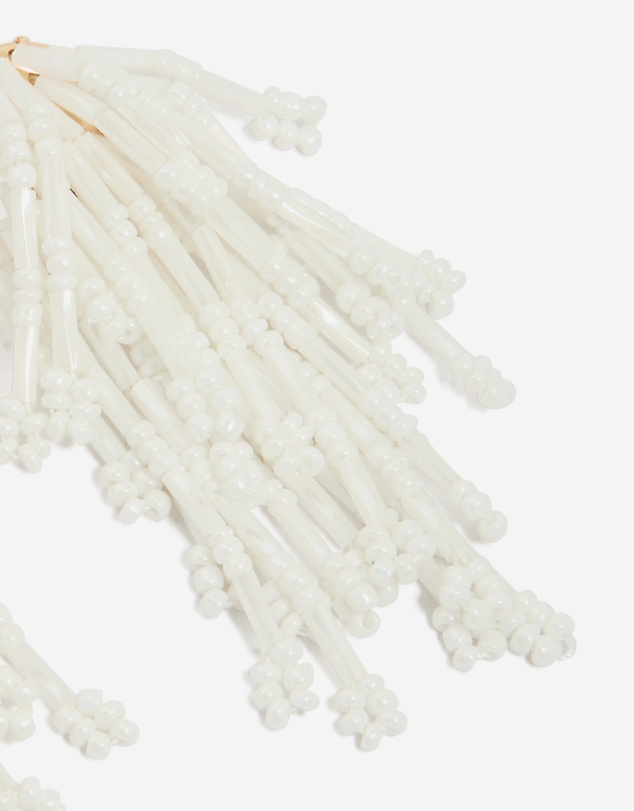Lovisa - White Beaded Drop Earrings