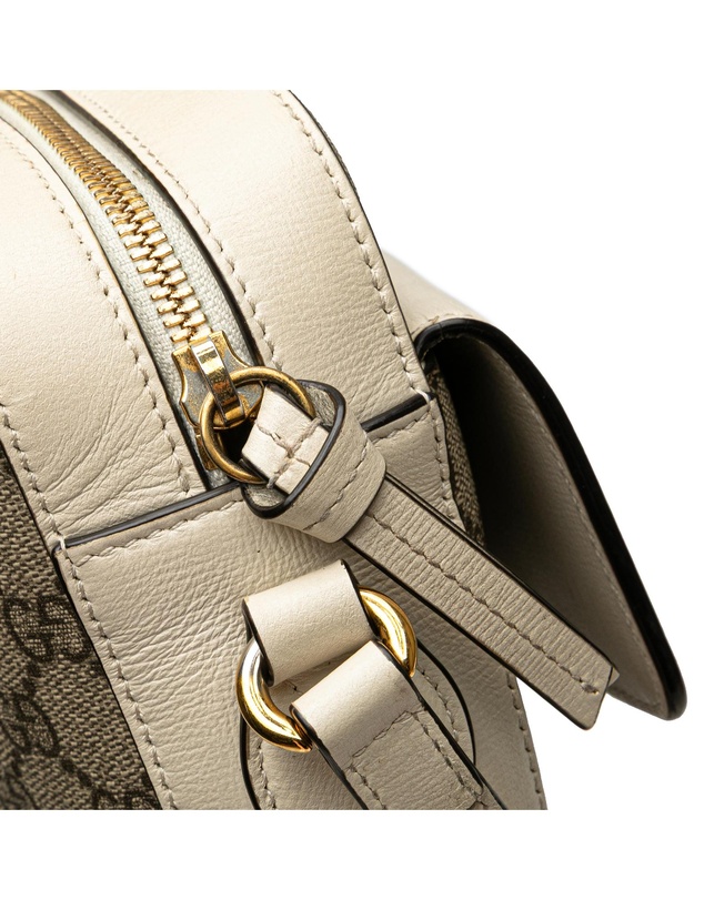 Gucci - Pre-Loved Small GG Supreme Horsebit 1955 Crossbody