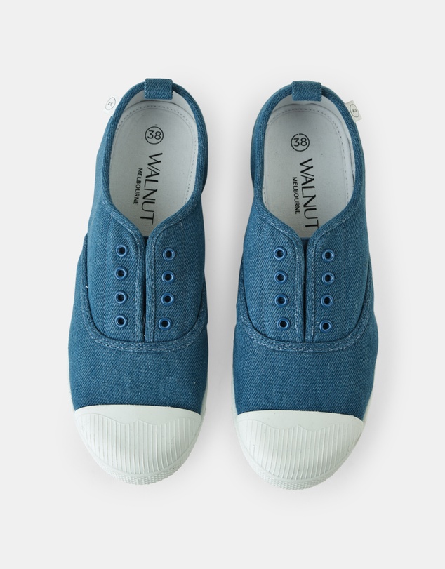 Walnut Melbourne - Euro Canvas Plimsole