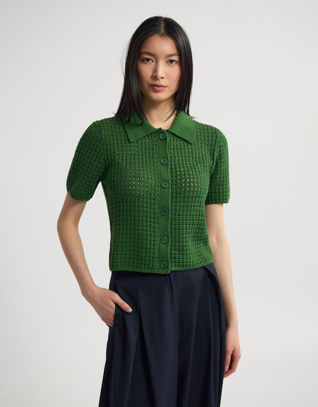 Oxford - Imogen Crop Cardigan