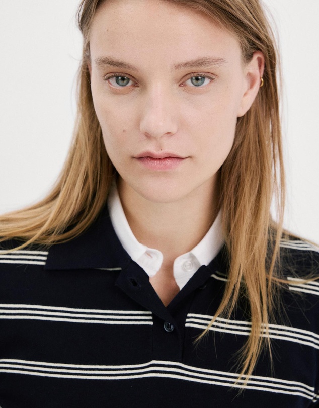 M.N.G - Knitted Polo-Neck Sweater