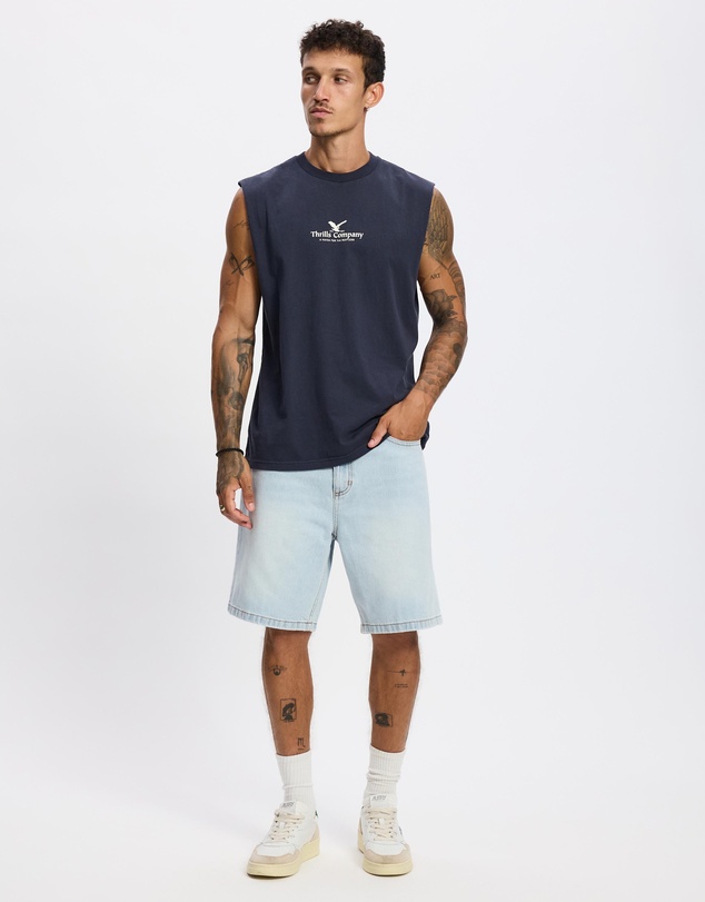 Thrills - Mid Slacker Denim Shorts