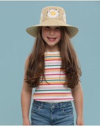 Morgan & Taylor - Mini Daisy Crochet Bucket Hat