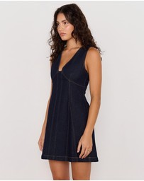MINKPINK - Raya Denim Mini Dress