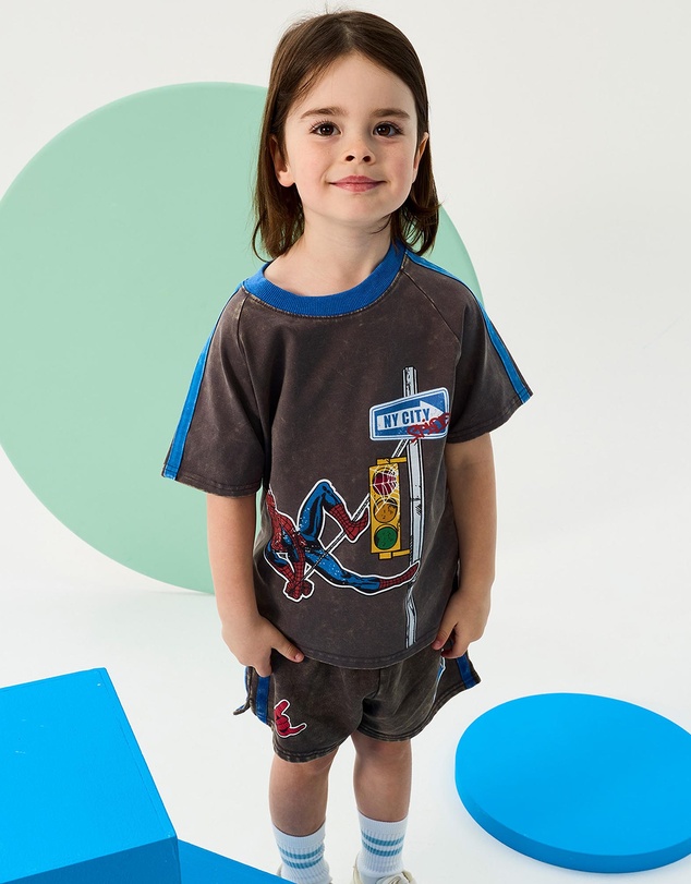 Rock Your Kid - Spidey Tee - Kids-Teens