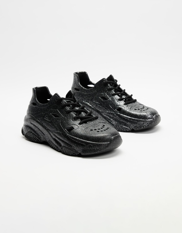 Holster - Fierce Light EVA Sneaker - Black Glitter - Unisex