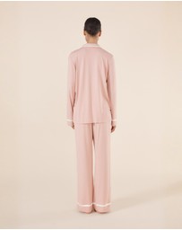 Gingerlilly - Grace Pink Bamboo PJ Set