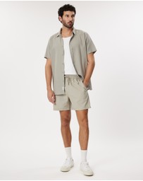 Staple Superior - Hamilton Linen Blend Shorts