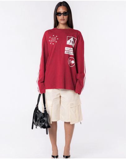 Red & Cream