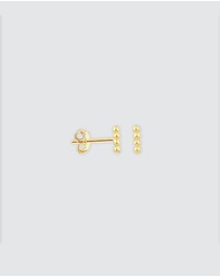 Ichu - Ball Bar Studs Gold