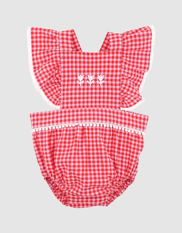 Fox & Finch - Sundae Gingham Bodysuit - Kids