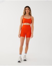 Upstate - Butter Cruze Crop - Flame Red