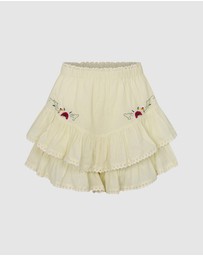 KINGA CSILLA - Reka Embroidered Fae Frill Skort