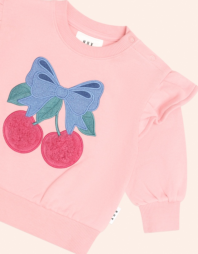 Huxbaby - Cherry Bow Sweatshirt - Babies-Teens