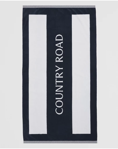 Country Road - Haven Australian Cotton Beach Towel
