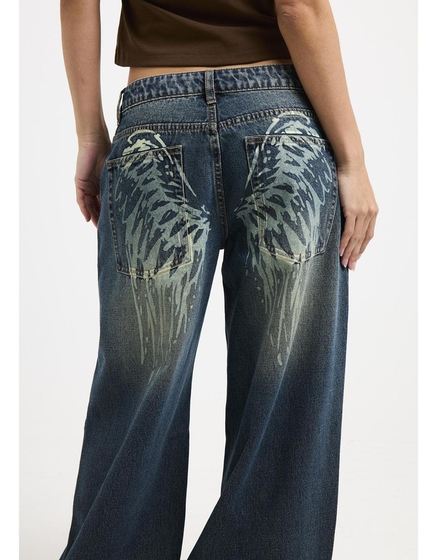 Neon Hart - Elektra Relaxed Angel Denim Jeans