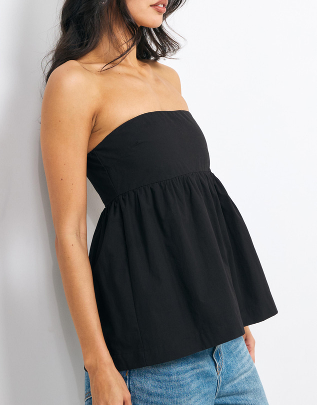 AERE - Sofia Removable Strap Bandeau Top