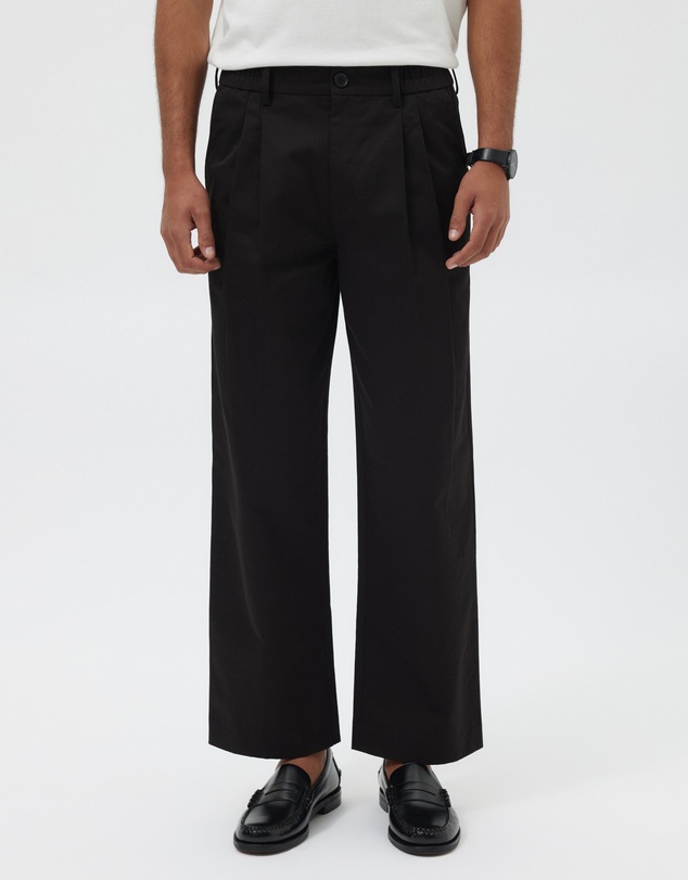 AERE - Twill Wide Leg Pants