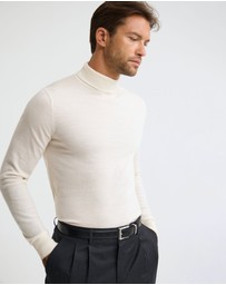 Oxford - Aaron Turtle Neck Merino Pullover