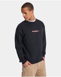 Quiksilver - Mens Mercury Trident Crew Neck