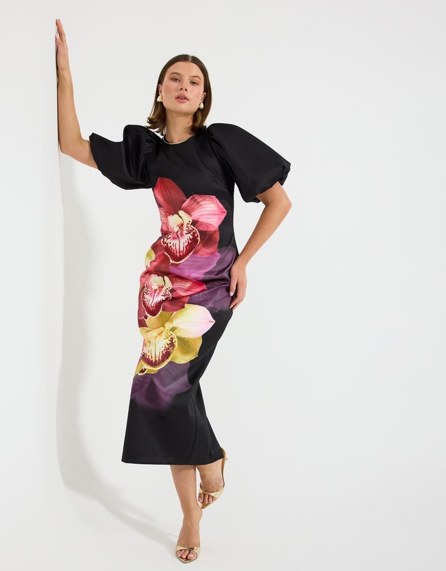 Pasduchas - Nova Sleeve Midi Dress