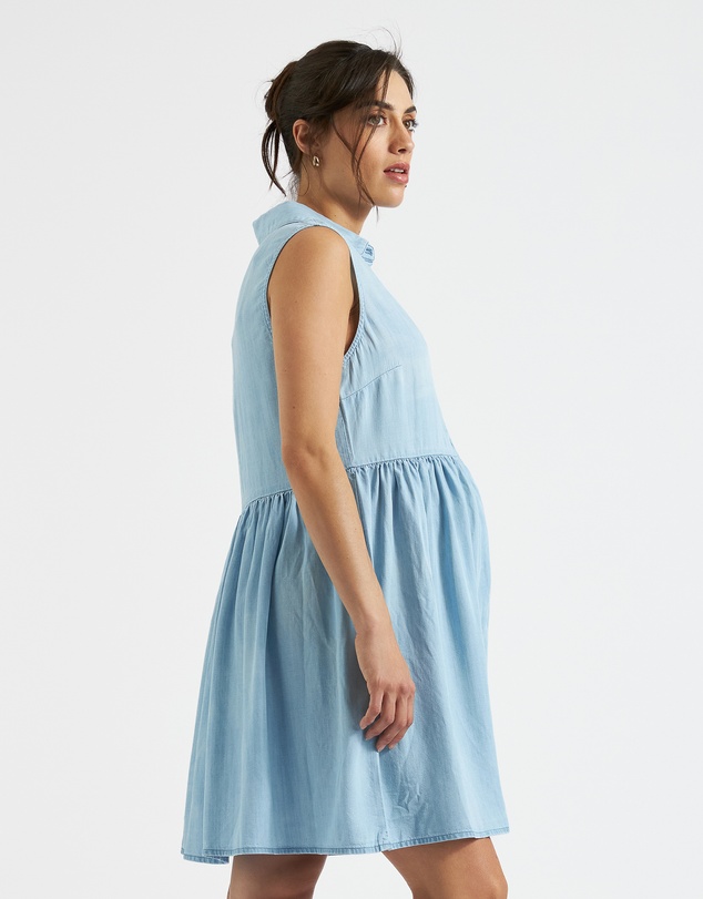 Ripe Maternity - Bec Chambray Dress