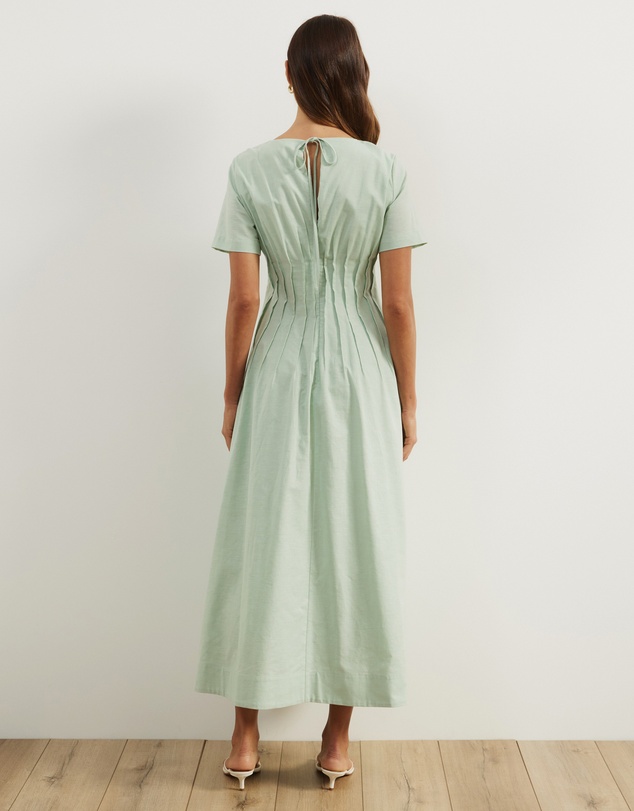 Atmos&Here - Maya Pleat Maxi Dress