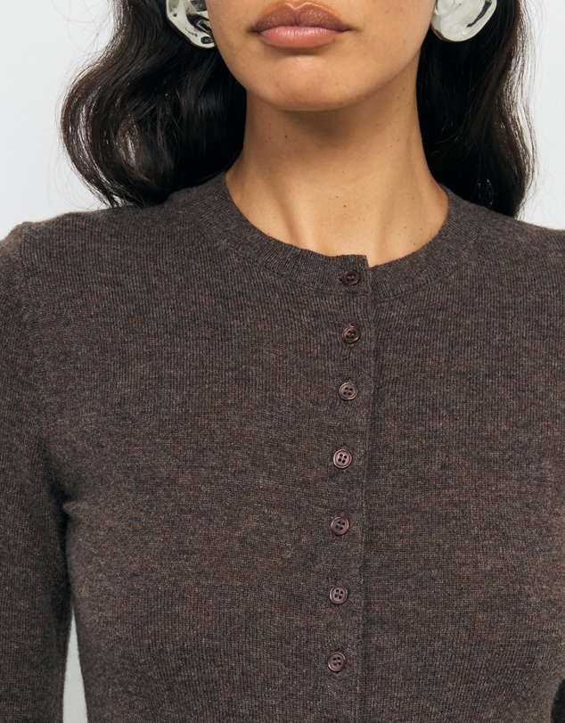 AERE - Isha Wool Cashmere Blend Cardigan