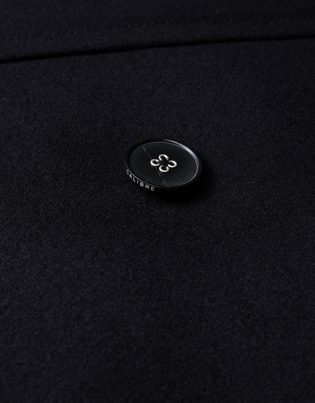 Calibre - Melton Pea Coat Navy