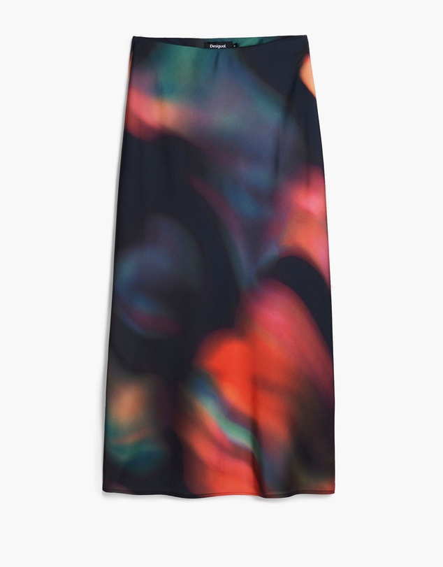 Desigual - Long Skirt with print