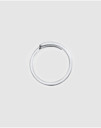 Elli Jewelry - Ring I am Enough Wording 925 Sterling Silver