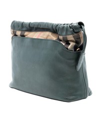 Pre-Loved by Azura Reborn - Pre-Loved House Check Canvas and Calfskin Little Crush Crossbody