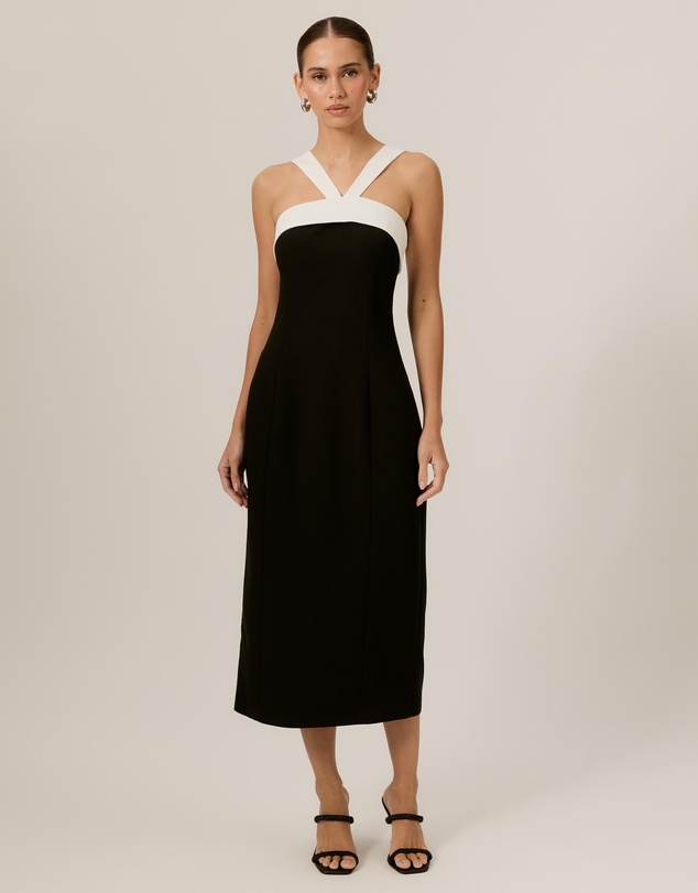 Tussah - Tiana Contrast Midi Dress