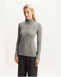 Bardot - Tarshee Turtle Neck Knit Top