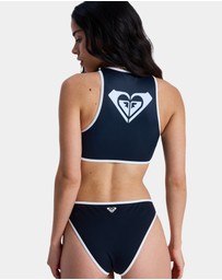 Roxy - Womens The Retro Crop Bikini Top