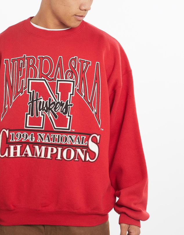 Vintage by The Real Deal - Pre Loved - Vintage 1994 NCAA Nebraska Huskers Sweatshirt