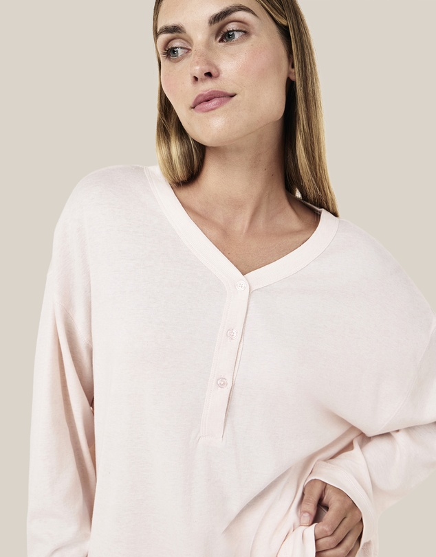 Papinelle - Pia Super Luxe Long Sleeve Boxy Top