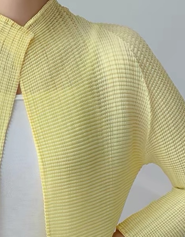 Mossée - Zelie Lightweight Pleated Cardigan