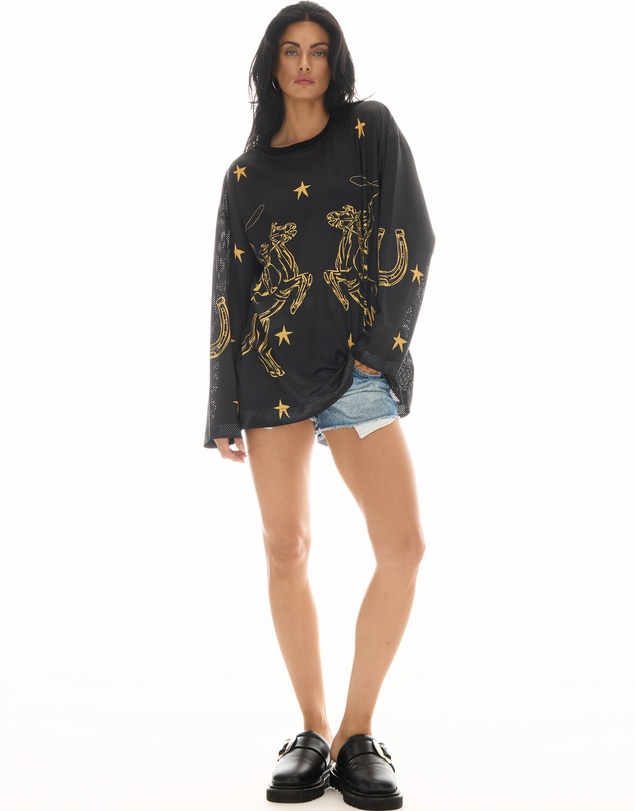 THE TALES - Cowboy Long Sleeve Football Jersey