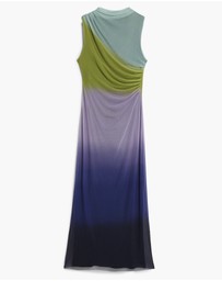 Desigual - Gradient tulle midi dress