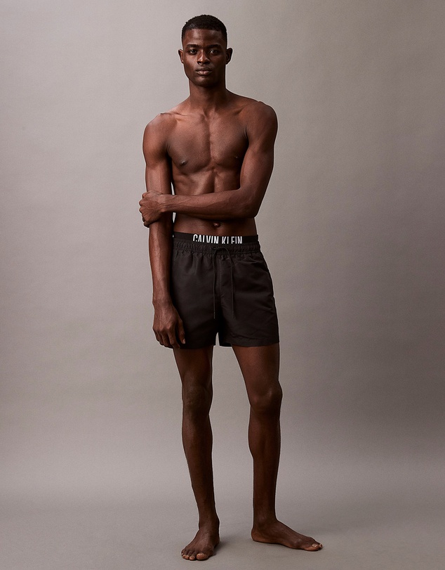 Calvin Klein - Intense Power Double Waistband Swim Shorts