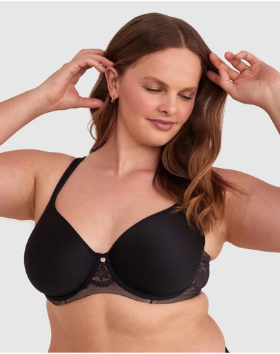 Bras N Things - Pure Body Full Cup Bra - Black