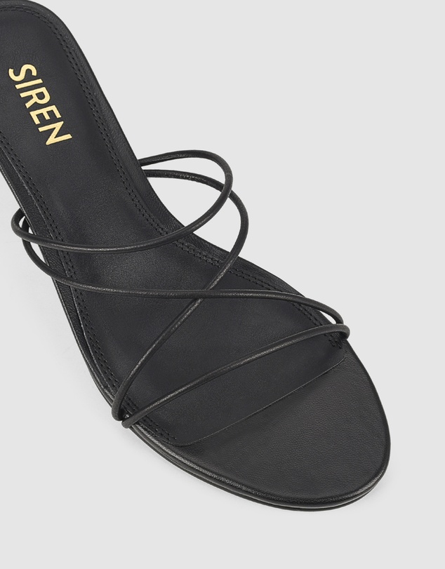 Siren - Xala Strappy Kitten Heels